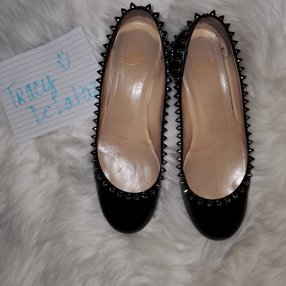 CL spike flats, sz 37.5